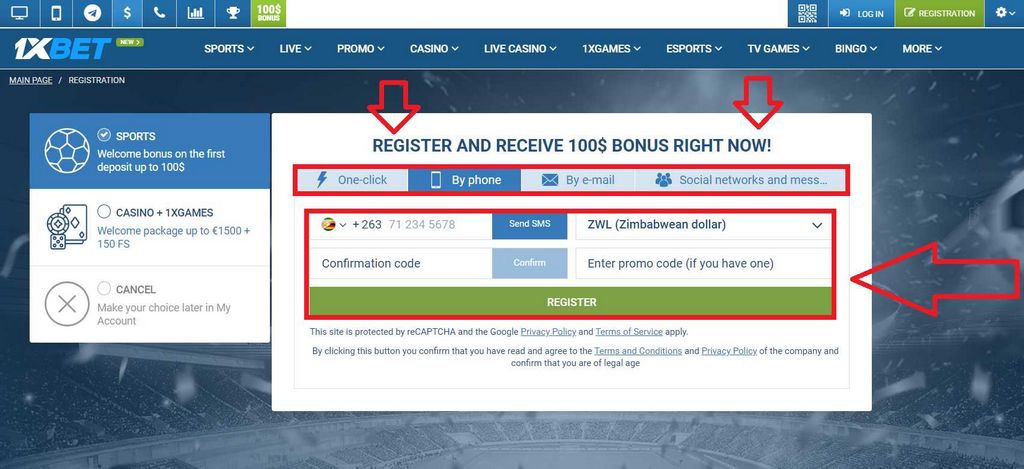 Pendaftaran dan Login 1xBet - Diperbarui untuk Juni 2025